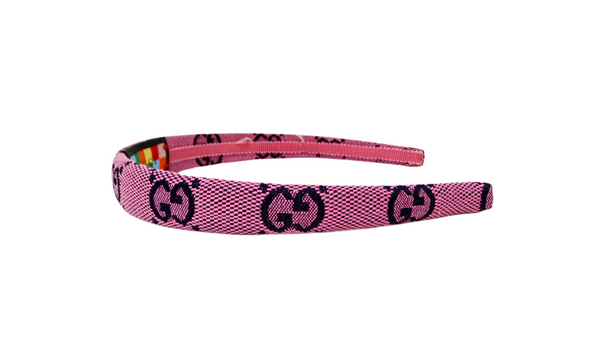 Gucci Pink Canvas GG Monogram Padded Headband Gucci Pink GG Monogram Canvas Headband | eBay main image 2