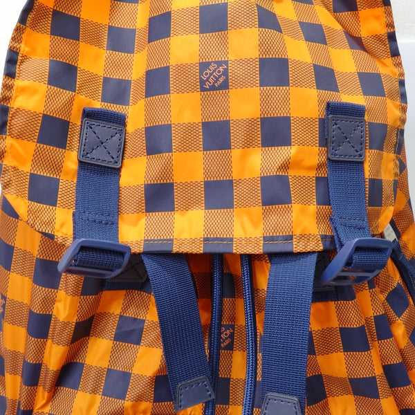 checkered louis vuitton backpack