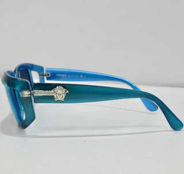 Versace 1990s Blue Sunglasses