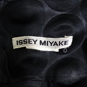 Issey Miyake Black Bubble Coat