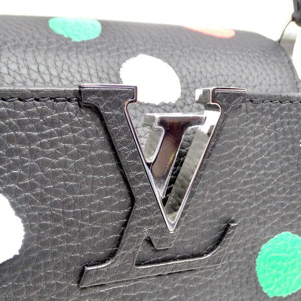Louis Vuitton x Yayoi Kusama Narcissus Garden Capucines MM Top-Handle Bag