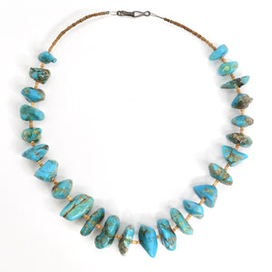 1960s Navajo Turquoise Necklace