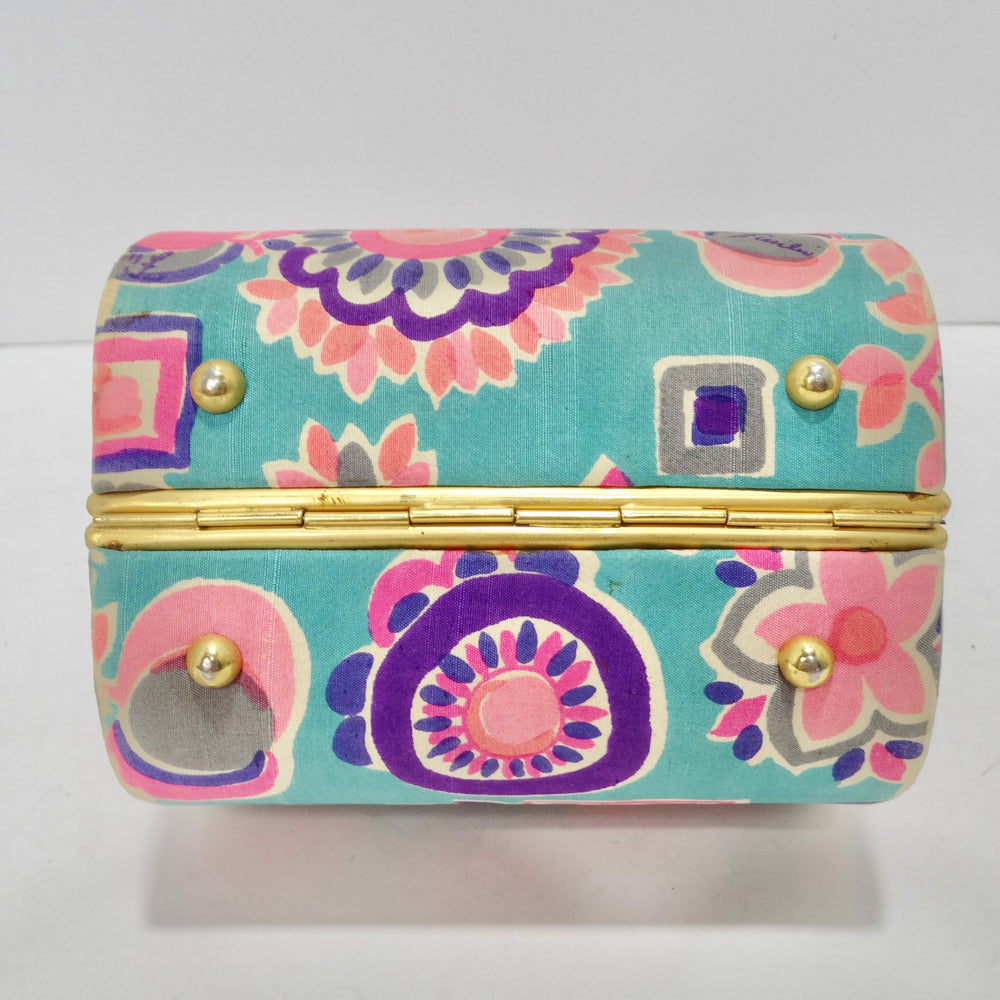 1960s Pucci Multicolor Minaudière Handbag
