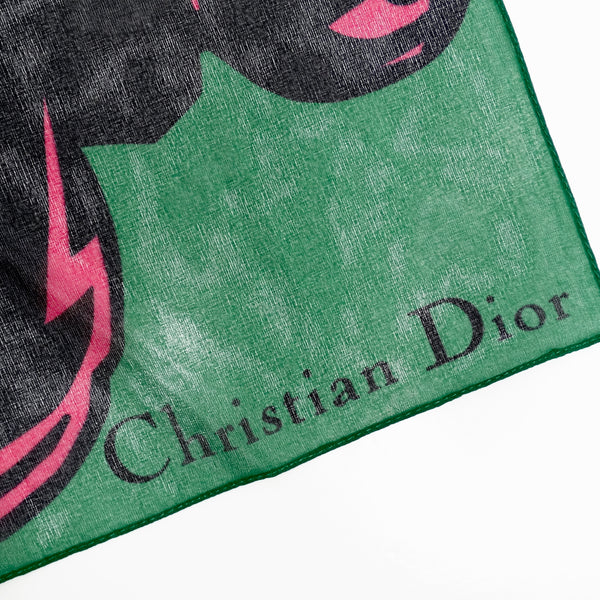 Christian Dior Vintage ♡ Green coincase Vintage CHRISTIAN DIOR Green & Brown Leather Wallet Bifold DIOR