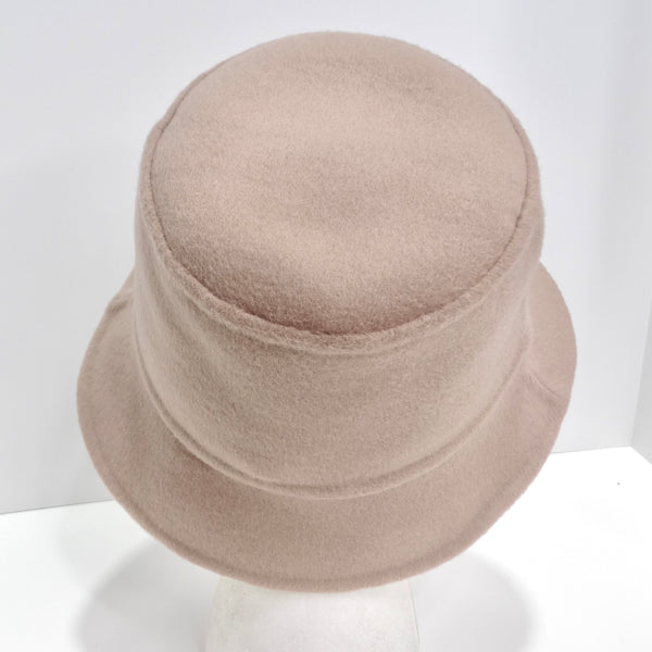 Christian Dior Oblique Wool x Silk Bob Hat Reversible Pink  display picture 1