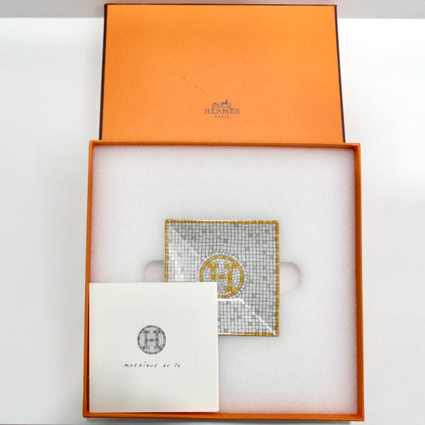 Hermes Mini Mosaique Square Plate – Vintage by Misty