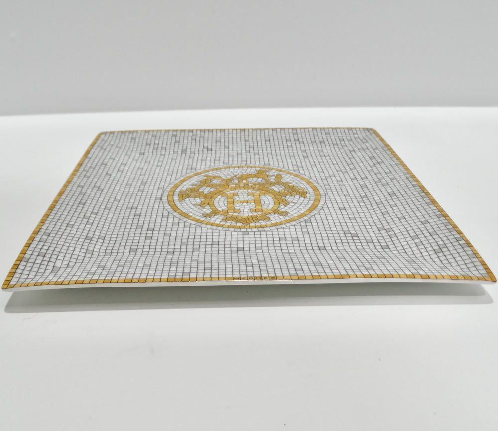 Hermes Mosaique Square Plate