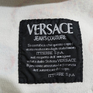 Versace 1990s Fantasy Animals Print Jeans