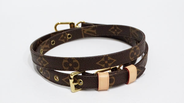 Louis Vuitton Monogram Crossbody Leather Bag Strap – Vintage