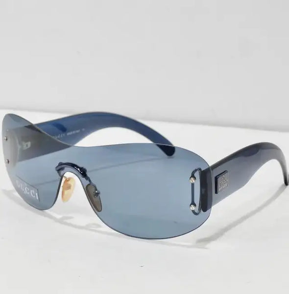 Gucci 1990s Sunglasses Blue – Vintage by Misty