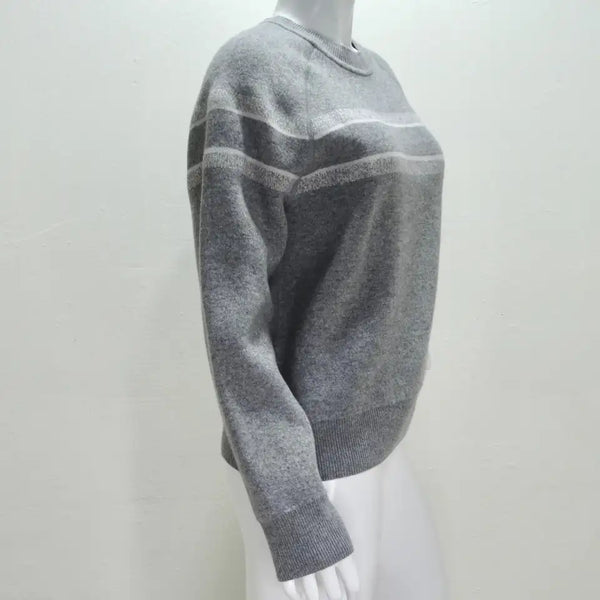 Christian Dior Oblique Reversible Cashmere Knit Sweater – Vintage
