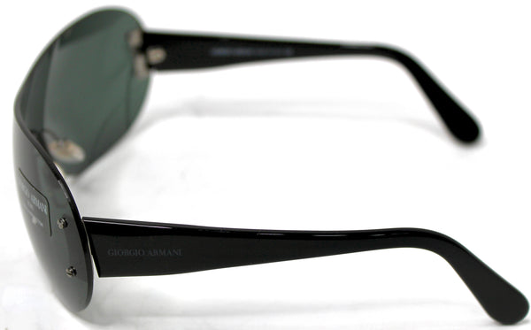 Giorgio Armani Oversized Frameless Blue Tinted Sunglasses circa