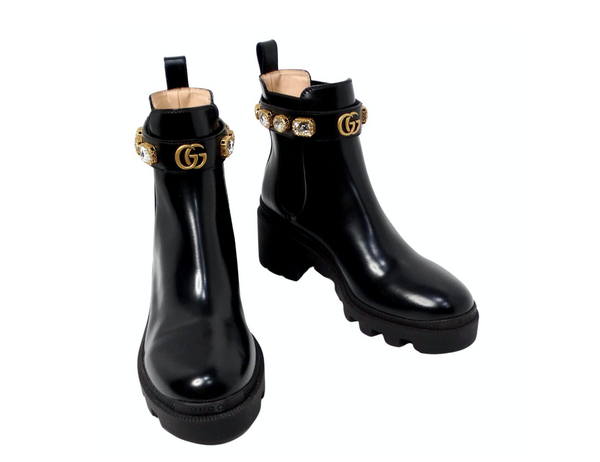 Gucci Boots Black 21516394_58530423_600.jpg main image 2