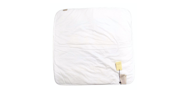 Gucci White Cotton Bright GG Logo Print Baby Blanket – Vintage by