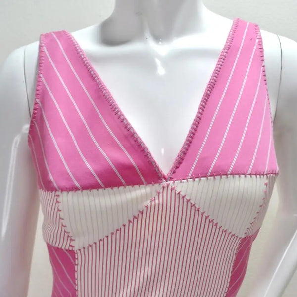 John Galliano era Christian Dior Pink Striped Dress – Vintage by Misty