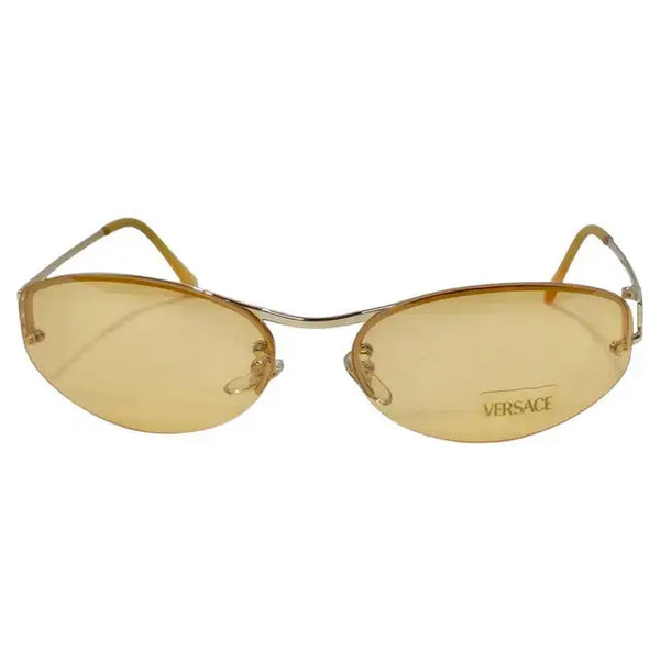 希少 VERSACE sunglasses clear ゴールド vintage s-l1200.jpg