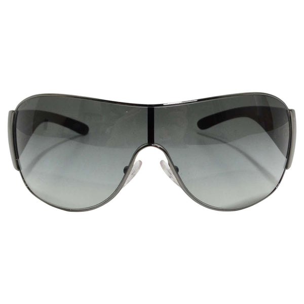 Prada 1990s Black Shield Sunglasses – Vintage by Misty display picture 2