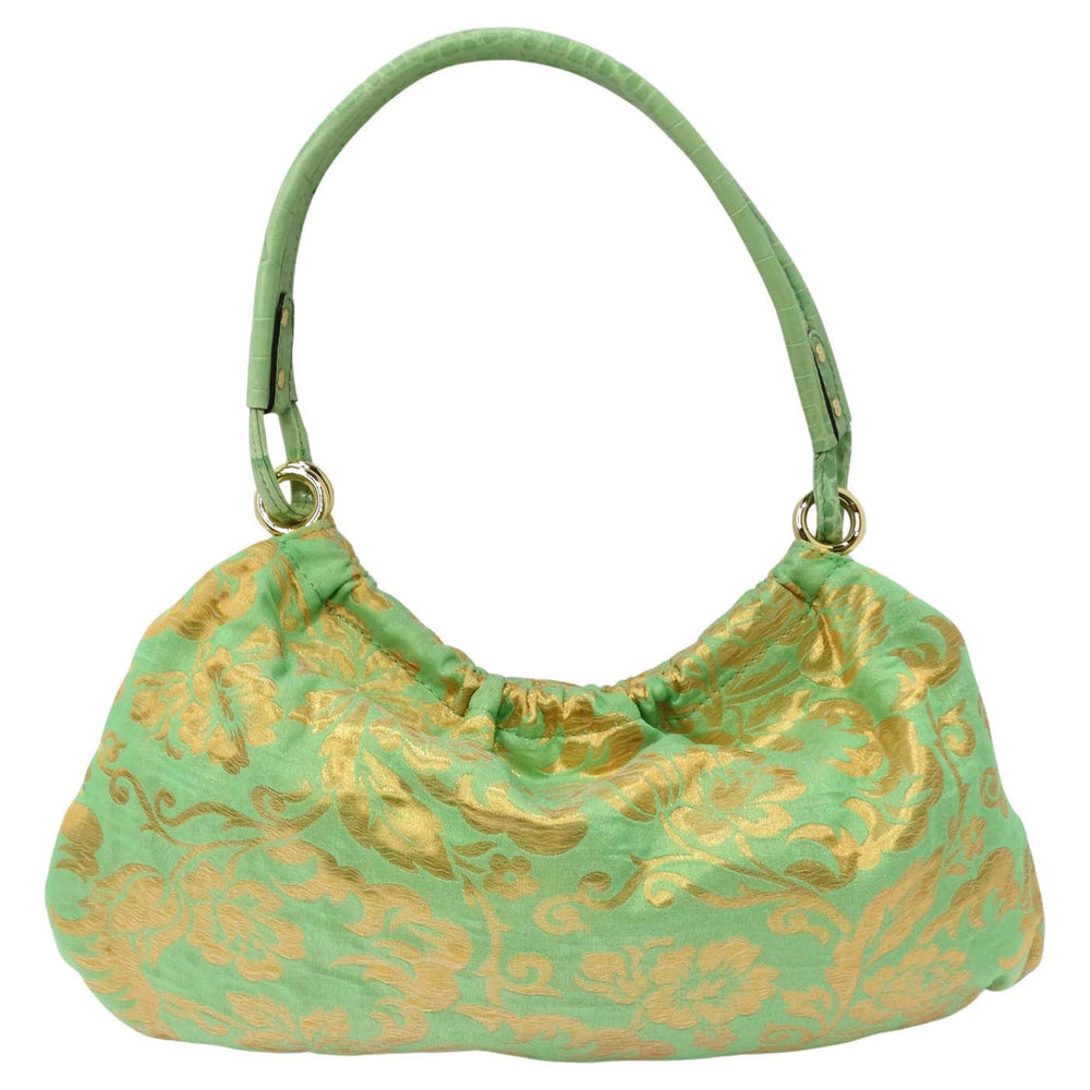 Kate Spade Green Floral Shoulder Bag