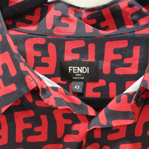 Fendi Monogram Button Down Shirt