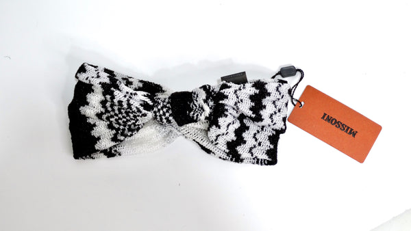 Missoni Multi-Color Knit Knotted Headband – Vintage by Misty display picture 1