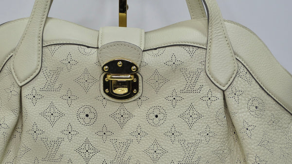 Louis Vuitton Taupe Monogram Mahina Leather Cirrus PM Bag Louis