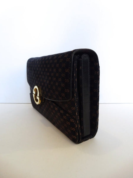 Vintage gucci sales envelope clutch