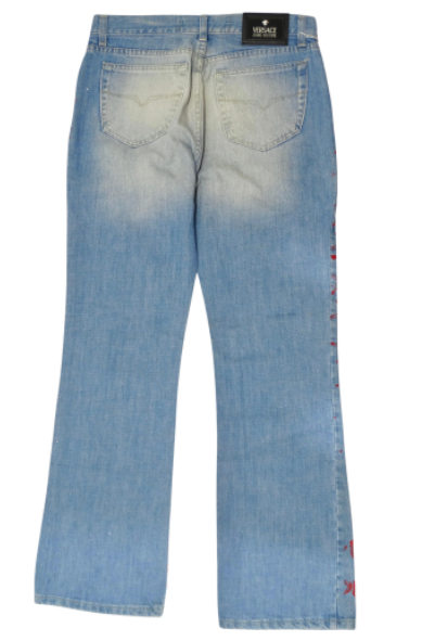 Versace Jeans Couture Sparkle Starfish Printed Jeans Versace Jeans Couture Sparkle Starfish Printed Jeans