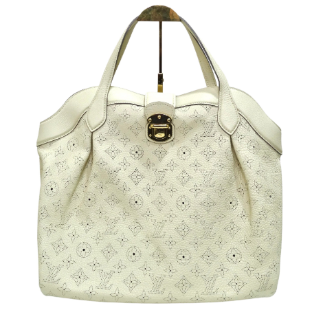 Louis Vuitton Mahina XL White