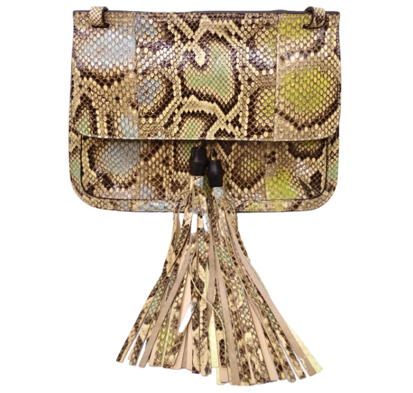 Gucci Python Tassel Crossbody Bag Vintage by Misty