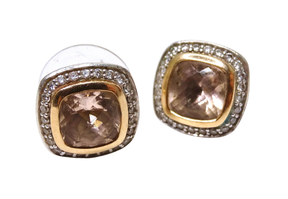 David yurman albion earrings 2025 with diamonds