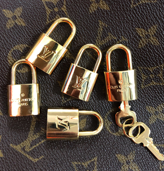 Vintage Louis Vuitton Gold Lock and Key – Treasures of NYC