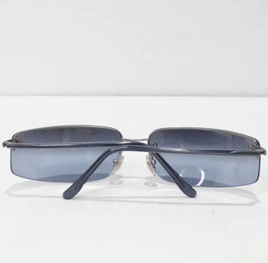 Giorgio Armani 1990s Blue Sunglasses