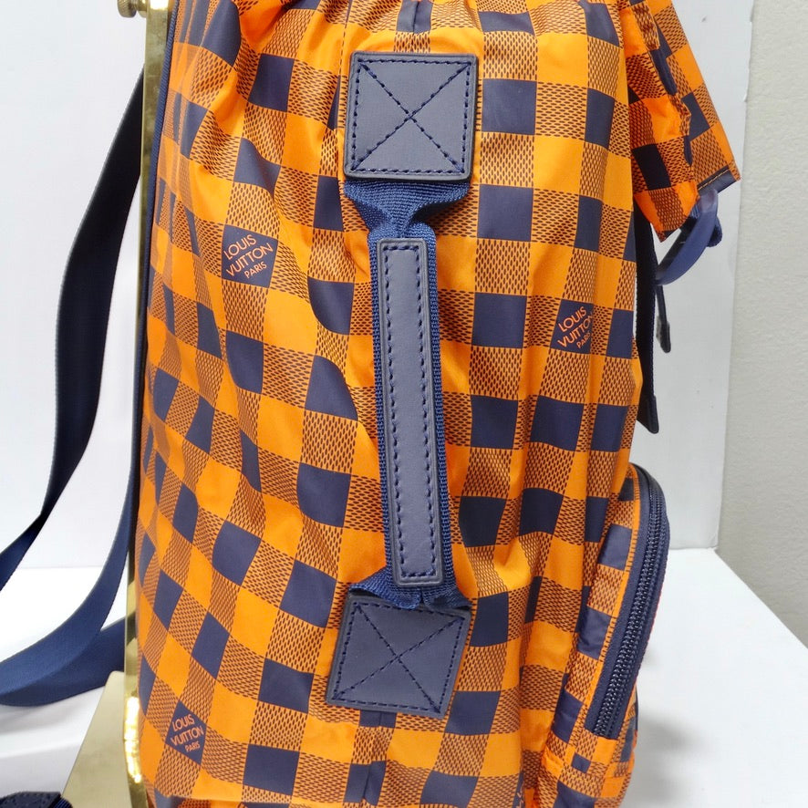 Louis Vuitton 2012 Damier Masai Adventure Practical Backpack