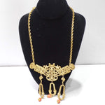 Gold Statement Victorian Necklace