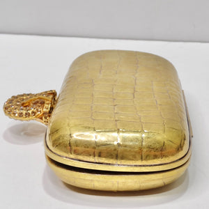 Tom Ford for Yves Saint Laurent Gold Clutch – Vintage by Misty
