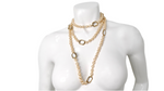 Chanel Long Pearl Swarovski Crystal Chicklet Necklace circa 1980s