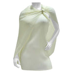 Issey Miyake 90s Pleats Please Mini Dress and Shawl Set Off-White