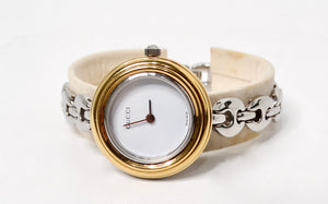 Gucci Bezel Color Interchangeable Chain Link Wrist Watch & Set 1990s