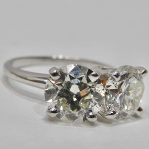 14K Gold Diamond Engagement Ring