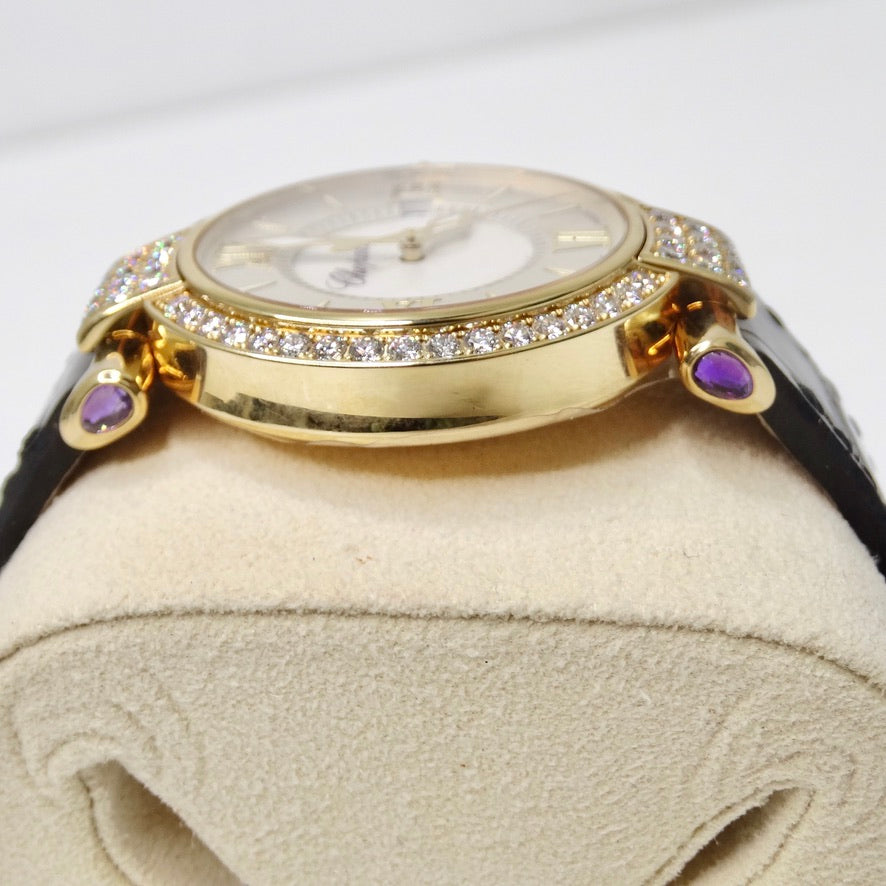 Chopard Imperiale Quartz 36mm Yellow Gold Diamond Watch