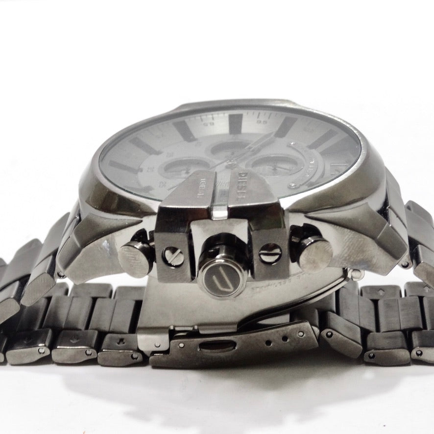 Diesel Mega Chief Stainless Steel Chronograph Quartz Watch