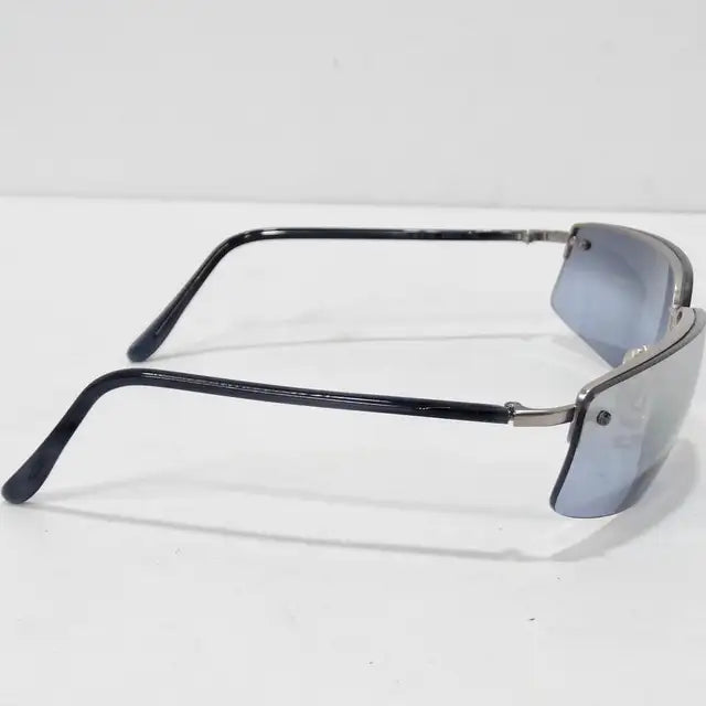 Giorgio Armani 1990s Blue Sunglasses