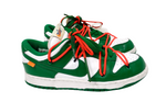 Off-White for Nike Dunk Low Pine Green Sneakers 2019