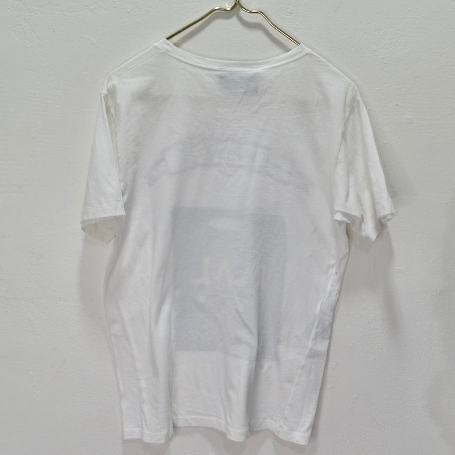 Gucci X Angela Hicks Limited Edition White Cotton 'Keepin It Real' T Shirt + Tin