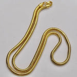 1980S Gold Plated Chain Necklace