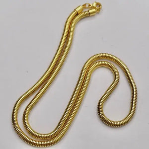 1980S Gold Plated Chain Necklace