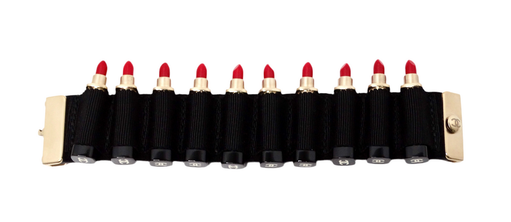 Chanel Lipstick Ammunition Cuff Bracelet 2014