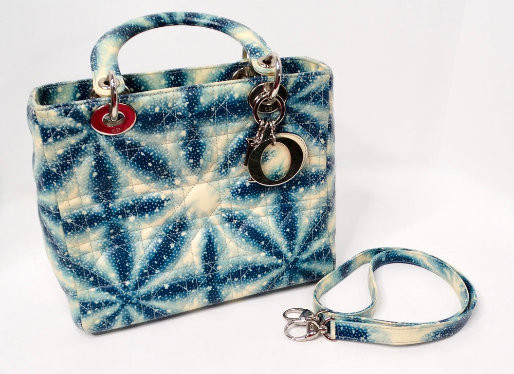 John Galliano for Christian Dior Galaxy Print Lady Dior Handbag S/S 2011