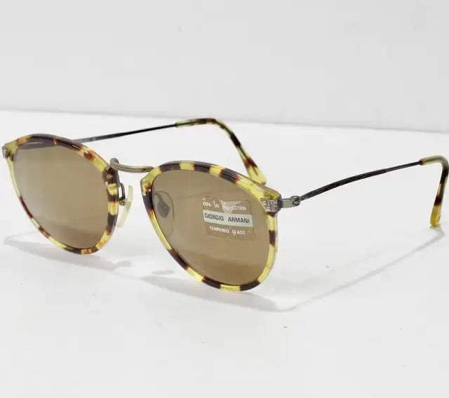 Giorgio Armani 1990s Tortoise Shell Sunglasses
