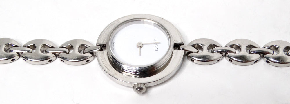 Gucci Bezel Color Interchangeable Chain Link Wrist Watch & Set 1990s